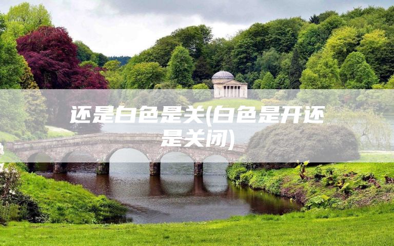 还是白色是关(白色是开还是关闭)