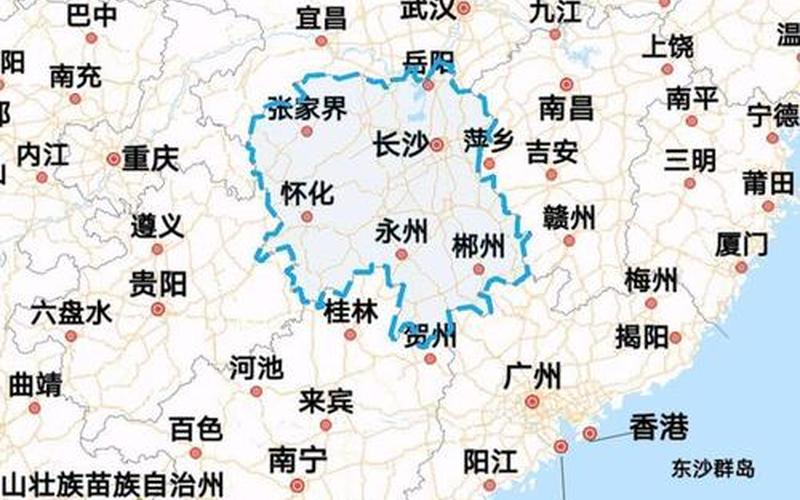 湖南是中原还是华南(湖南属不属于中原)