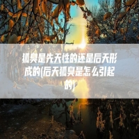 狐臭是先天性的还是后天形成的(后天狐臭是怎么引起的)
